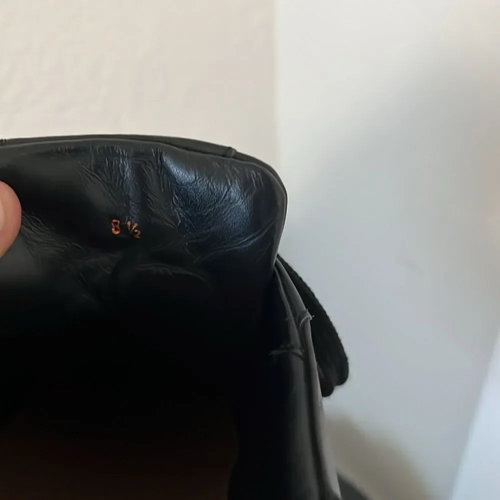 GOOD MAN BRAND Legend Court Sneaker Black Nappa Leather/Suede, Size 8.5 - Picture 9 of 10